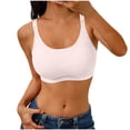 thumbnail image 1 of Women's High Support Sports Bra Padded Wireless Bralette Removable Cups Moisture Wicking Breathable Top Everyday Wear, 1 of 4