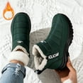 thumbnail image 1 of Women's High Top Fleece Lined Thickened Soft Sole Boots Warm Stylish Winter Snow Boots For Daily Wear And Comfort, 1 of 6