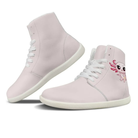 Women's High Top Sneakers Comfort Wide Toe Box Barefoot Shoes Tennis Shoes Classic Casual Tennis Shoes