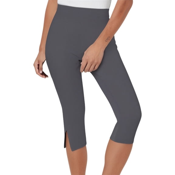 Women's High Waist 7/8 Yoga Pants - Thin Stretchy Fabric, Elastic Waist, Fitness/Outdoor Use