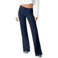 thumbnail image 1 of Women's High Waist Athletic Yoga Pants - Workout Leggings with Pockets - Polyester/Spandex - S-XXXL, 1 of 6