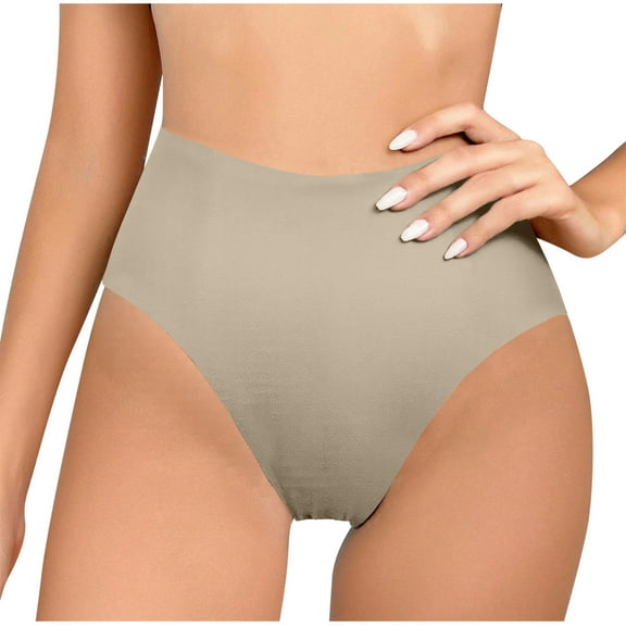 Women's High Waist Bikini Underwear Full Coverage Bathing Suit Swim Bottoms 2025 Fashion Breathable Seamless Panties