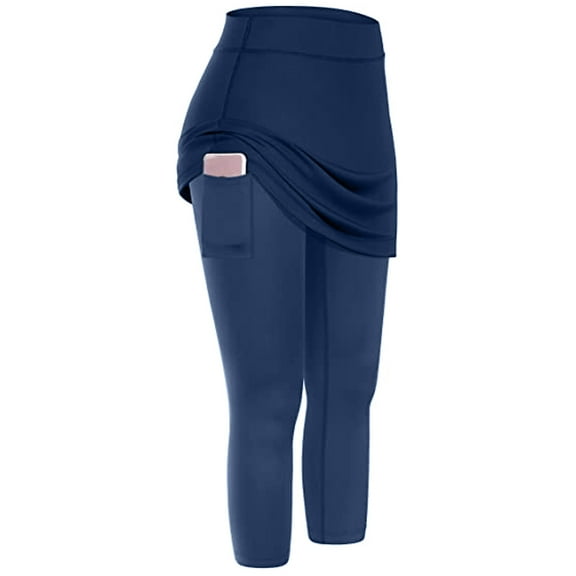 Women's High Waist Breathable Workout Leggings with Side Pockets Stretch Gym Yoga Fitness Compression Pants