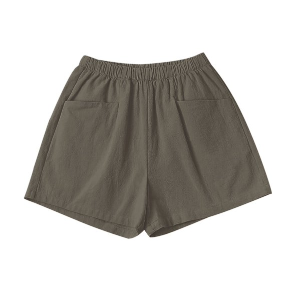 Women's High Waist Buckle Pants With Elegant Pockets And Casual Wide Leg Fashion Court Pants Stylish Elegant And Comfortable For Everyday Life.