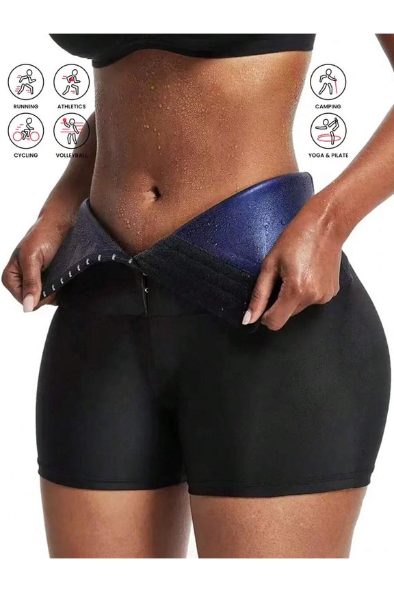 Women's High Waist Butt Lifting Sports Shorts, Butt Lifting Shaping Leggings, Women's Slimming High Waist Sauna Tight-Fitting Sports Shorts & Leggings, Yoga Fitness Skinny Pants, For A Perfect Figure