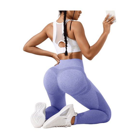 Women’s High-Waist Butt-Lifting Yoga Pants, Seamless Peach Hip Compression Leggings, Tummy Control Workout Tights for Gym, Running, and Outdoor Sports, Stretch Fitness Pants for Daily Wear