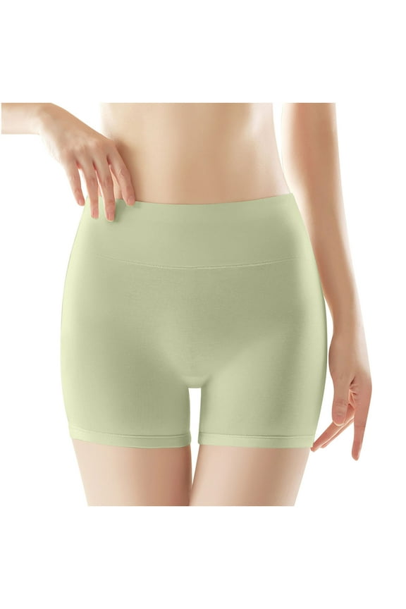 Women's High Waist Compression Shapewear Shorts Tummy & Hip Lift Seamless Boyshorts Ultralight Nylon Slimming Layering Essential