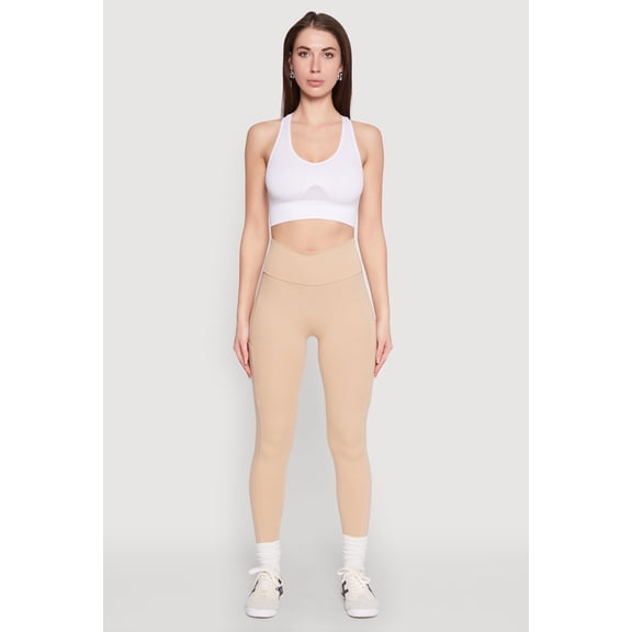 Women's High Waist Cropped Pocket Leggings
