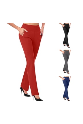 Women's High Waist Dress Pants Stretch Work Pants for Women Dress Slacks for Women Work Casual with Pockets
