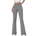 thumbnail image 1 of Women's High Waist Elastic Back Office Work Ankle Pants, 1 of 7