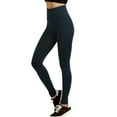 thumbnail image 1 of Women's High Waist Extra-Wide Band Leggings, Navy, One Size, 1 Piece, 1 of 1