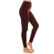 Women's High Waist Fleece Lined Leggings Regular and Plus Size