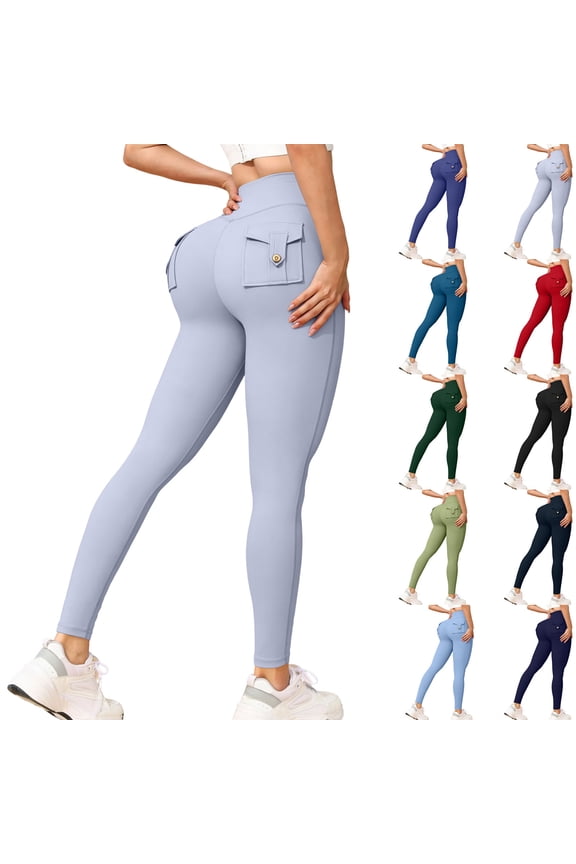 Women's High Waist Hip Lifting Fleece Elastic Running Tight Yoga Pants with Pockets for Fitness Workouts, Gym Sessions, and Active LifestyleRedS