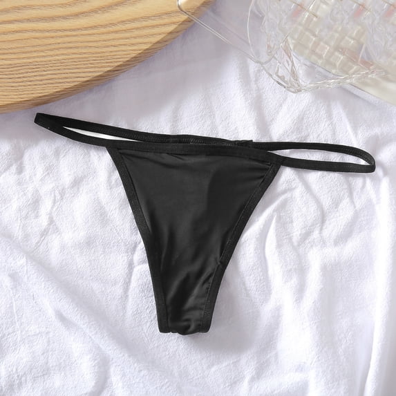 Women's High Waist Lace Trim Bikini Briefs No Show Underwear with Breathable Cotton Blend