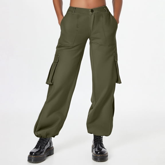 "Women's High Waist Loose Fit Casual Wide Leg Pants Stretchy Streetwear Hiking Trousers" Boot Cut Dress Pants for Women Business Casual Beach Pants Pant Suits for Women Casual Track Sweatpants for