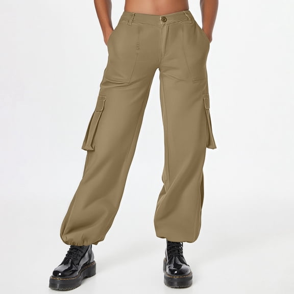 "Women's High Waist Loose Fit Casual Wide Leg Pants Stretchy Streetwear Hiking Trousers" Boot Cut Dress Pants for Women Business Casual Beach Pants Pant Suits for Women Casual Track Sweatpants for