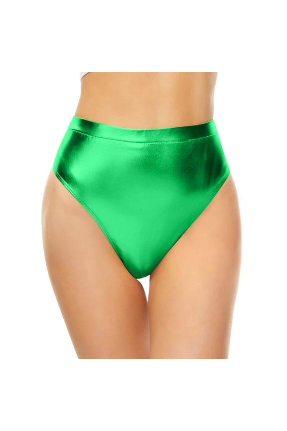 Women's High Waist Metallic Sequin Rave Booty Shorts Nightclub Dance Partywear Hot Pants