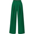 thumbnail image 1 of Women's High Waist Palazzo Pants Fall 2025 Casual Wide Leg Trousers Loose Work Office Business Suit Pant Pockets, 1 of 8