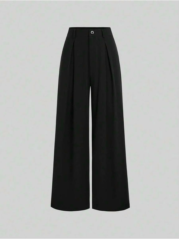 Women's High Waist Pants for Elegant Commute and Everyday Style