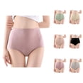 thumbnail image 1 of Women's High Waist Plus 7A Crotch Lift Seamless Panties Cotton Underwear Women, 1 of 5