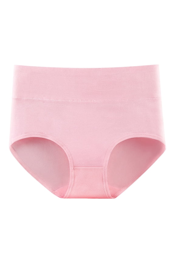 Women's High Waist Plus Size Underwear - Pure Cotton Menstrual Pants