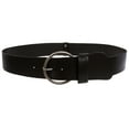 thumbnail image 1 of Women's High Waist Round Full Grain Taper Leather Belt, 1 of 4