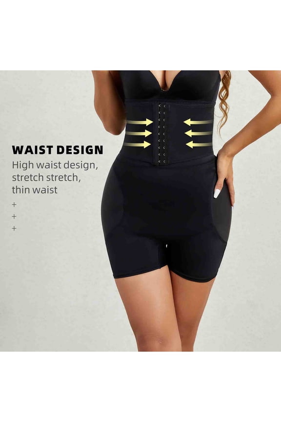 Women's High-Waist Seamless Compression Shorts for Tummy Control and Hip Shaping
