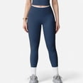 thumbnail image 1 of Women's High Waist Seamless Leggings with Tummy Control and Sculpting Fit for Active or Casual Everyday Wear - Small, Navy, 1 of 7