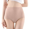 thumbnail image 1 of Women's High Waist Seamless Panties with 7A Crotch Lift Comfortable Breathable Underwear for Everyday Wear, 1 of 5