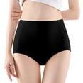 thumbnail image 1 of Women's High Waist Seamless Panties with 7A Crotch Lift Comfortable Breathable Underwear for Everyday Wear, 1 of 5