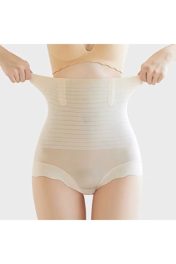 Women's High Waist Seamless Shaping Panties for Tummy Control and Butt Lift