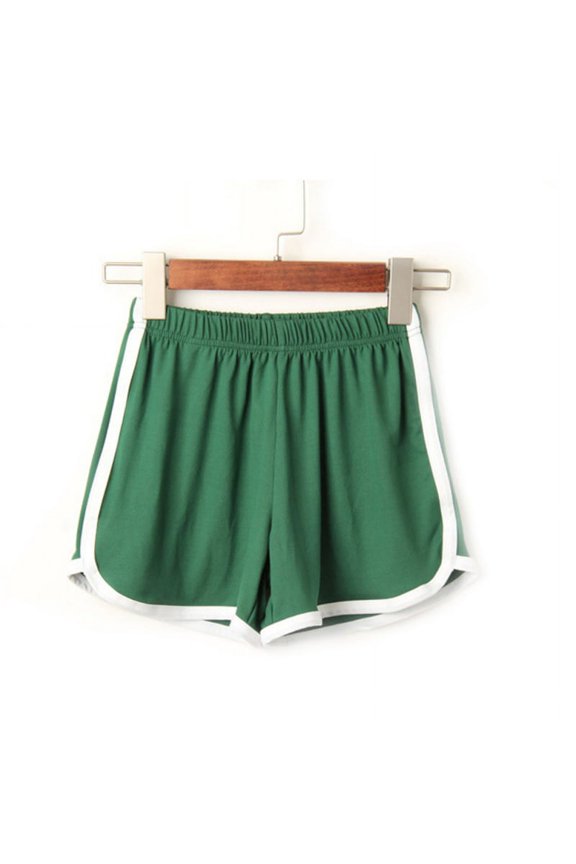 Women's High Waist Sports Beach Shorts Running Yoga Shorts Pants