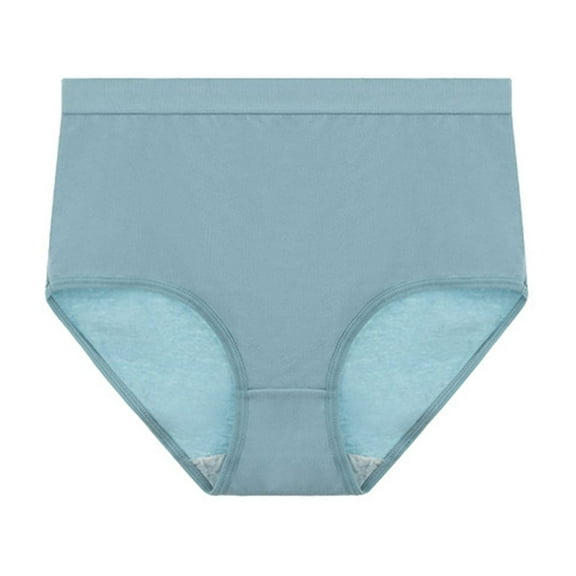 Women's High Waist Stretchy Comfortable Panties Butt Lifting Breathable Underwear Briefs Large Size Women Boxers Briefs Blue 3XL