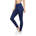 thumbnail image 1 of Women's High Waist Tech Pocket Activewear Leggings - Navy Blue, L, 1 of 7