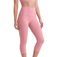 thumbnail image 1 of Women’s High Waist Tummy Control Capri Leggings, Moisture Wicking Activewear, 1 of 7