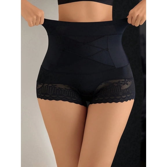 Women's High Waist Tummy Control Underwear With Butt Lifter For Postpartum And Shaping