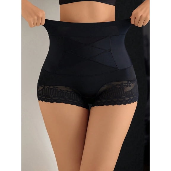 Women's High Waist Tummy Control Underwear With Butt Lifter For Postpartum And Shaping