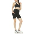thumbnail image 1 of Women's High Waist Tummy Control Yoga Biker Shorts (Sizes, S-XL), 1 of 4