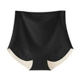 thumbnail image 1 of Women's High Waist Underwear Breathable Comfortable Non Silk Crotch Lightweight Soft Stretch Panties for Daily Wear, 1 of 5