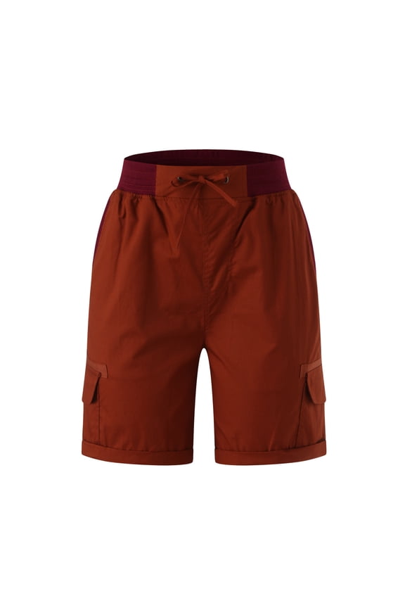 Women's High Waist Wide Leg Patchwork Pants - Plus Size, Casual/Plus Size