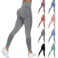 thumbnail image 1 of Women's High Waist Workout Leggings with Pockets Thick Comfortable Yoga and Running Pants for Training, 1 of 9