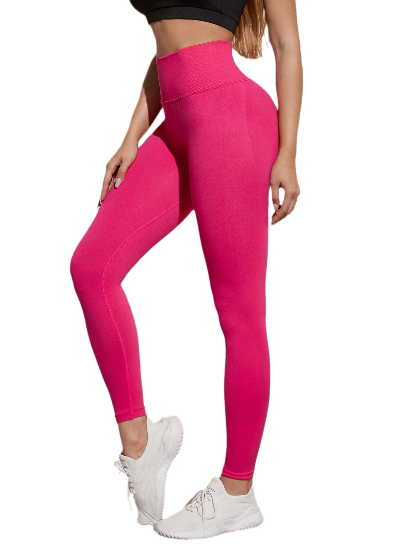 Women's High Waist Workout Yoga Pants Tight Leggings XS 