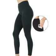 Women's High Waist Yoga Leggings with Two Side Pockets Sports Legging Pants