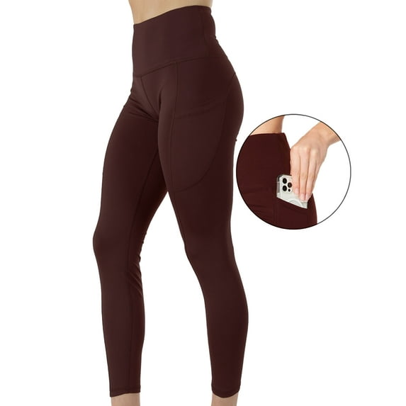 Women's High Waist Yoga Leggings with Two Side Pockets Sports Legging Pants