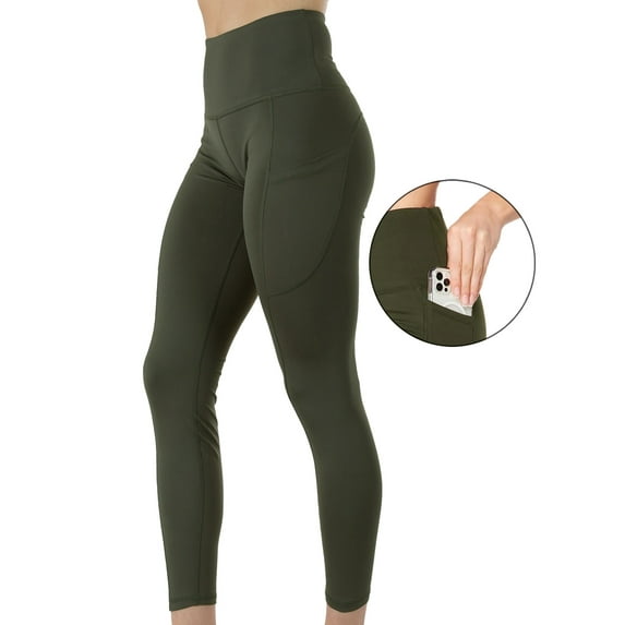 Women's High Waist Yoga Leggings with Two Side Pockets Sports Legging Pants