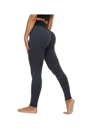 Women's High Waist Yoga Pants Tummy Control Booty Leggings Workout Running Butt Lift Tights
