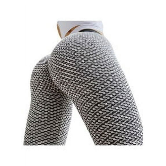 Women's High Waist Yoga Pants Tummy Control Workout Leggings Butt Lifting Scrunch Booty Tights