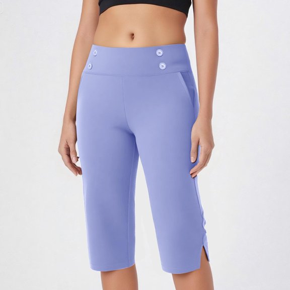 Women's High Waist Yoga Pants with Elastic Waistband, Comfortable and Breathable Fitness Pants for Gym, Running, and Daily Wear, Limited Time Offer