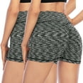 thumbnail image 1 of Women's High Waist Yoga Shorts Butt Scrunch Booty Spandex Gym Workout Shorts Active Short Leggings, 1 of 5