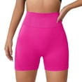 thumbnail image 1 of Women's High Waisted Baggy Shorts Activewear Active Bottoms Sports Wide Waistband Sports Yoga Pants Sports Peach Fitness Exercise Beach Vacation Trendy 2025 XS-L, 1 of 6